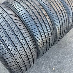 235 55 19 Tires Con 80% De Vida Las 4 De La Marca BRIDGESTONE 