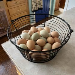 Farm Fresh, Free Range, Soy Free Chicken Eggs 