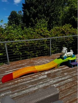 Outdoor slide for toddler