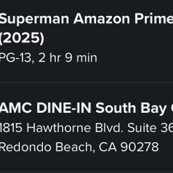 Superman Early Access Tickets (2)
