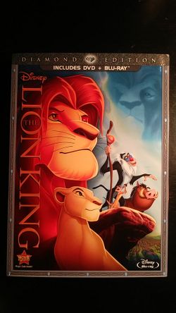 The Lion King Diamond Edition Bluray DVD Disney