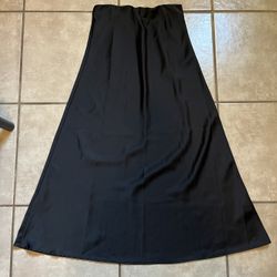 Midi Black Skirt