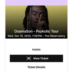 GA Floor Tickets Serious Buyers Only 