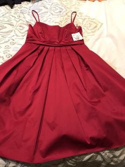 Red dress