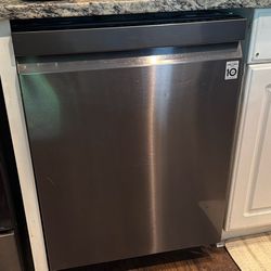 LG Fridge And Matching Dishwasher