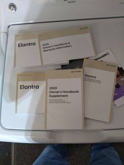 Owners Manual For 2020 Hyundai Elantra 