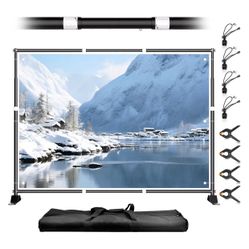 10 x 8FT Backdrop Banner Stand, Heavy Duty Adjustable 