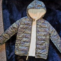Boy's Camouflage Coat - Size 5T
