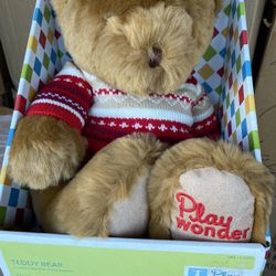 New Play Wonder Teddy Bear