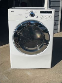 LG clothes Dryer - 7.3 cu.ft. Ultra-Large Capacity with NeveRustTM Stainless Steel Drum (Gas)
