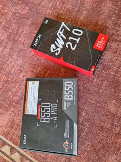MSI B550-A Pro Motherboard & XFX RX 7600 GPU Bundle
