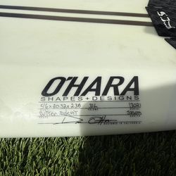 : O’Hara Surfboard 5’6” Butter Biscuit – 31L (Great Condition)
