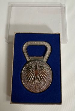 Vintage German Coin Bottle Opener
