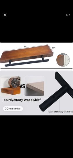 Shelf new in box BLACK