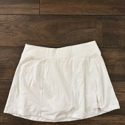 White tennis Skirt