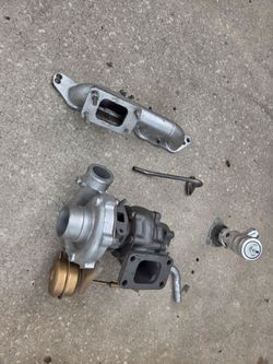 Garrett turbo with toyota corolla intake