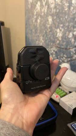 4K Video Recorder, Extra Battery, Case & Cable