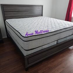 NEW KING PILLOW TOP MATTRESS AND BOX SPRING