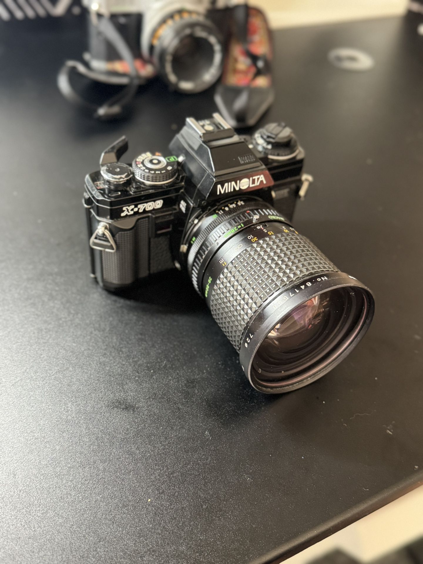 MINOLTA X-700 MPS Camera with 28-80mm F/3.5-4.5 lense