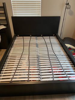 Black Queen Size bed frame