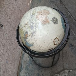 Vintage World Globe 