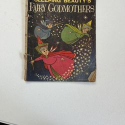 Vintage Comic Walt Disney  Sleeping Beauty  Fairy Godmother  1959 Dell No 984