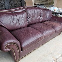 Leather Couch
