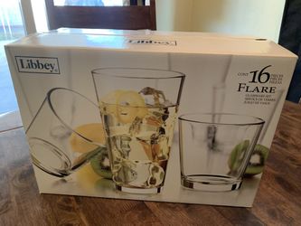 Glassware 16 Piece Set