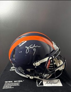 Signed Chicago Bears Full-Size Football Helmet
