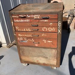 Vintage Montgomery Ward/Powr Kraft Toolbox