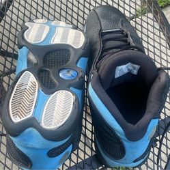 Air Jordan 13 retro black university blue size 10 