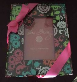 Vera Bradley glass picture frame