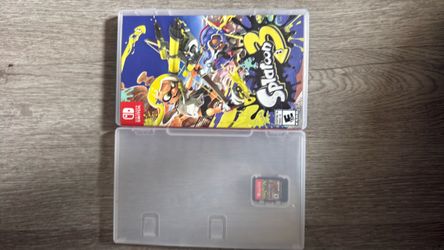 Splatoon 3 Nintendo Switch Game With Minecraft Nintendo Switch Game With Case But No Cover