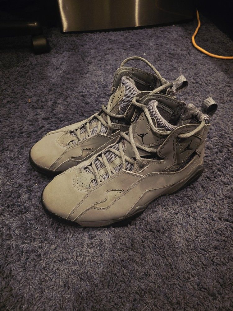 Jordan Flight Silver Suede