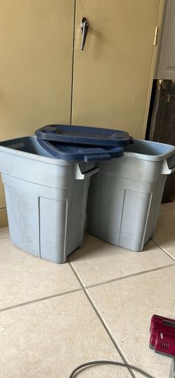 Two Trash Cans