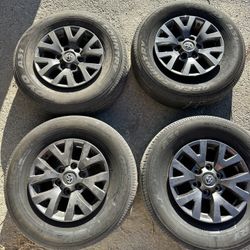Toyota Tacoma OEM wheels and tires