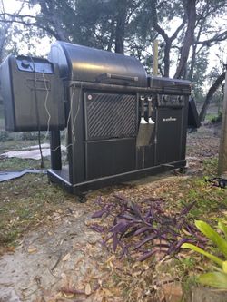 Blackstone Smoker And Flat Top