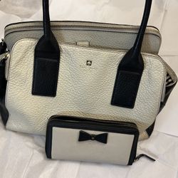 Kate Spade Bag And Matching Wallet 