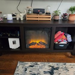 Fireplace TV Stand 