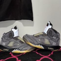 air jordan 5 off white resin
