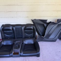 Black G37 Seats 
