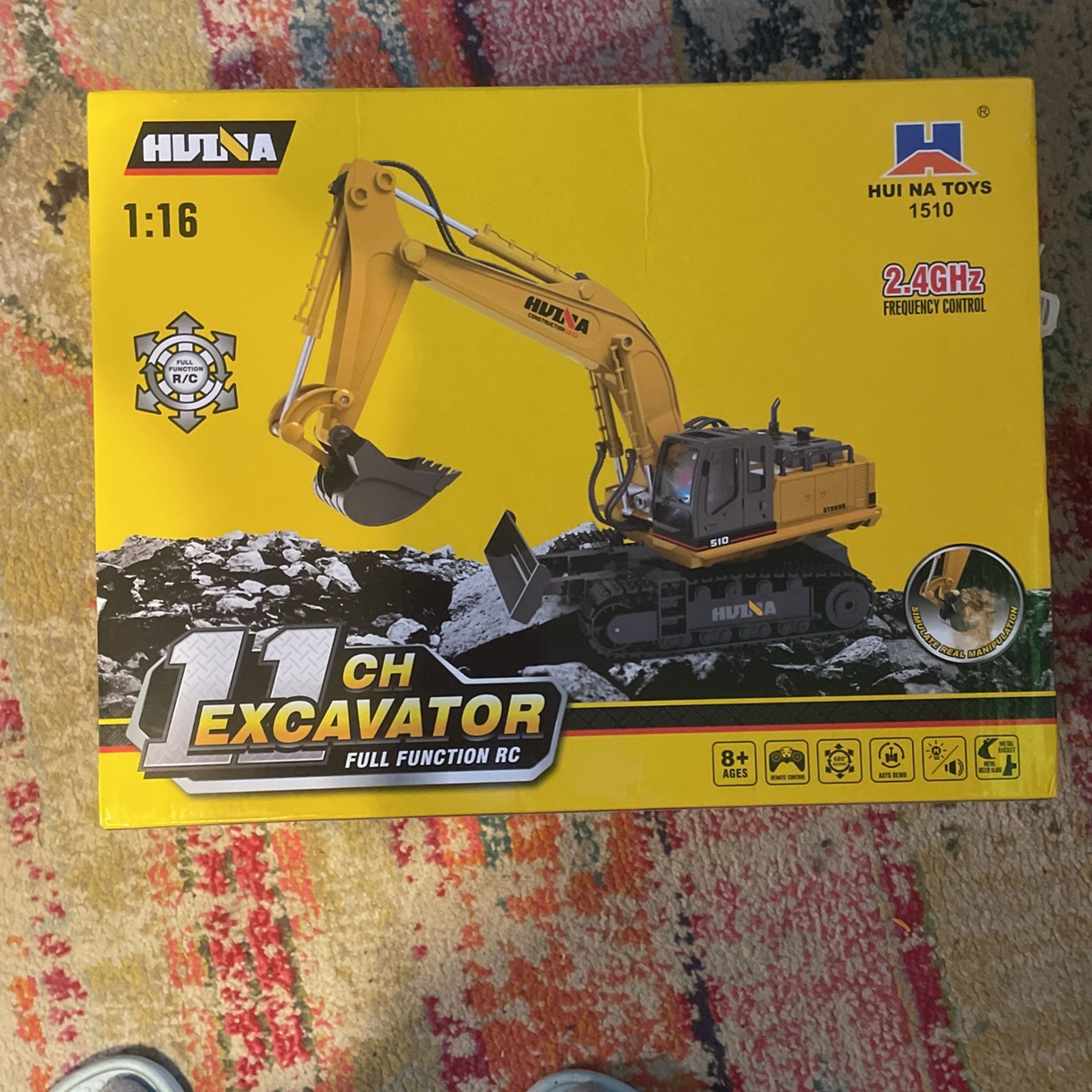 OUTLET Huina 1531 Ferngesteuerter Bagger 1:16 RTR