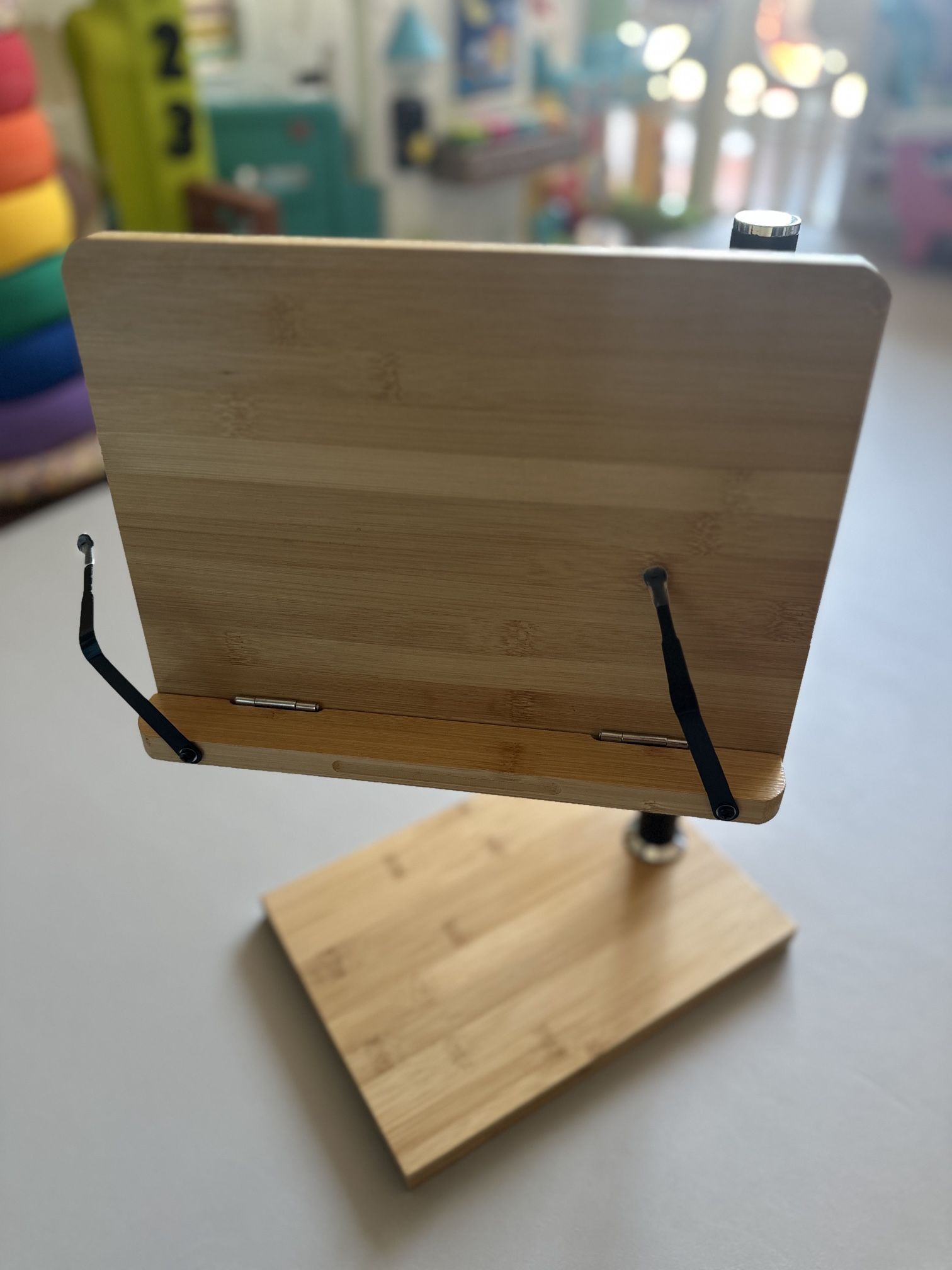 Wooden Book Stand / Tablet Holder