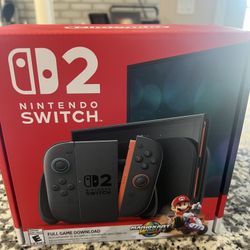 Nintendo Switch 2 Mario Kart World Bundle Brand New & sealed