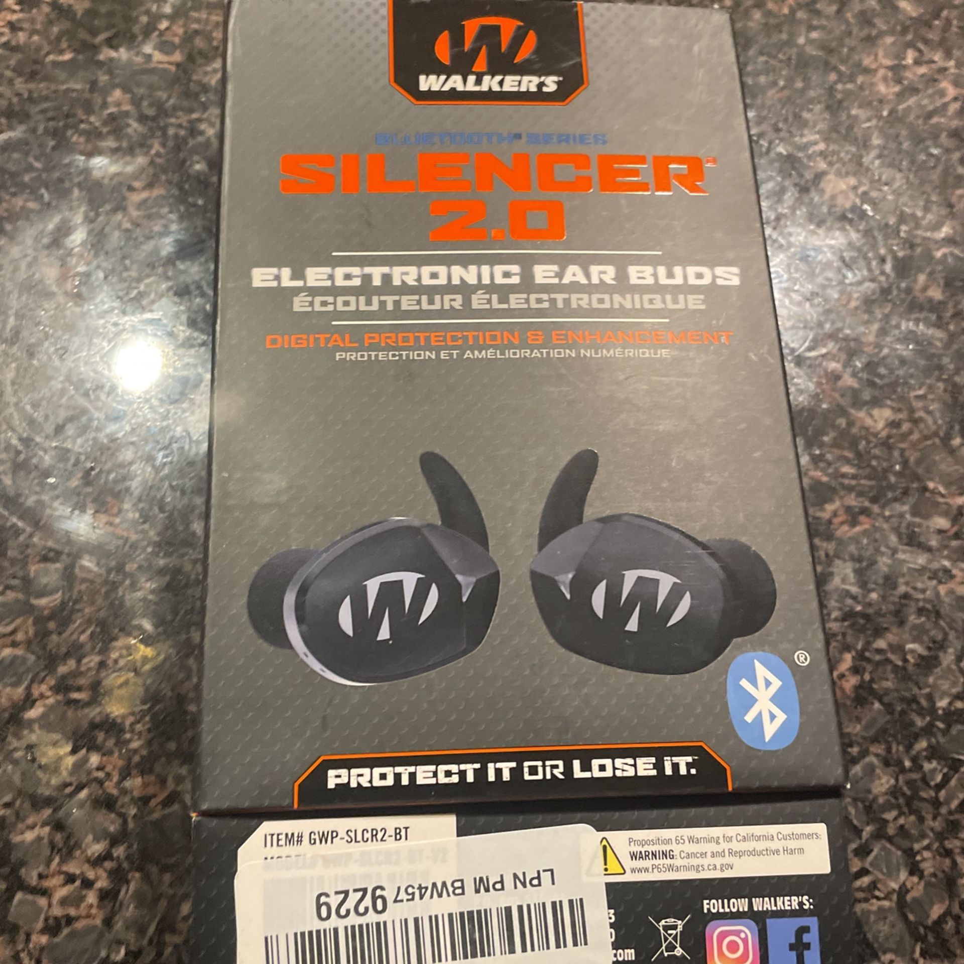 Walkers Silencer 2.0 wireless earbuds 