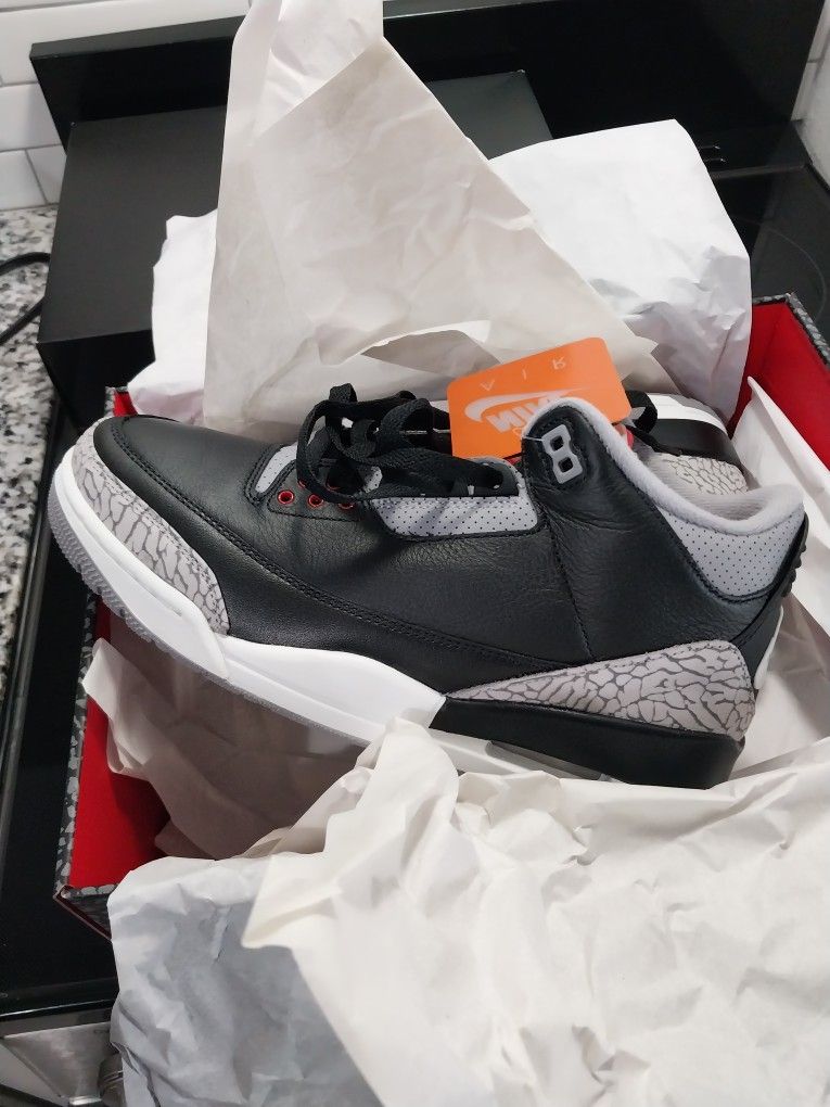 Jordan 3 Cement Retro 2024 (New Size 9 & 10 Available) $300 Each