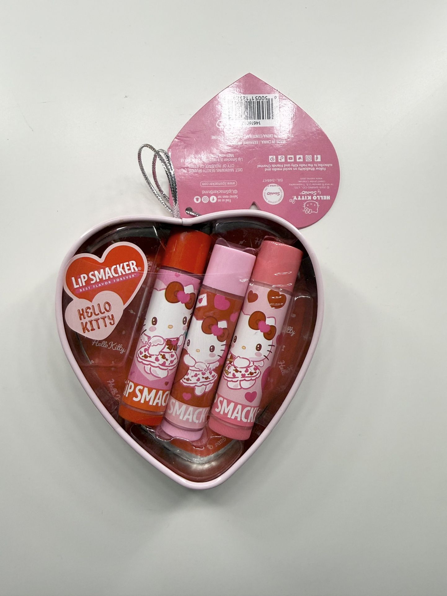 Hello Kitty 3pcs Valentines Lip Smacker Set