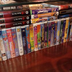 Huge 100 Qty Original Sealed Disney VHS  Tape Collection Movies Walt