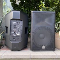 Yamaha DXR-15 Speakers+Yamaha DSR-118 Subwoofer 