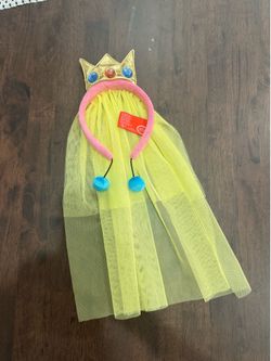 Mario Princess Peach Headband